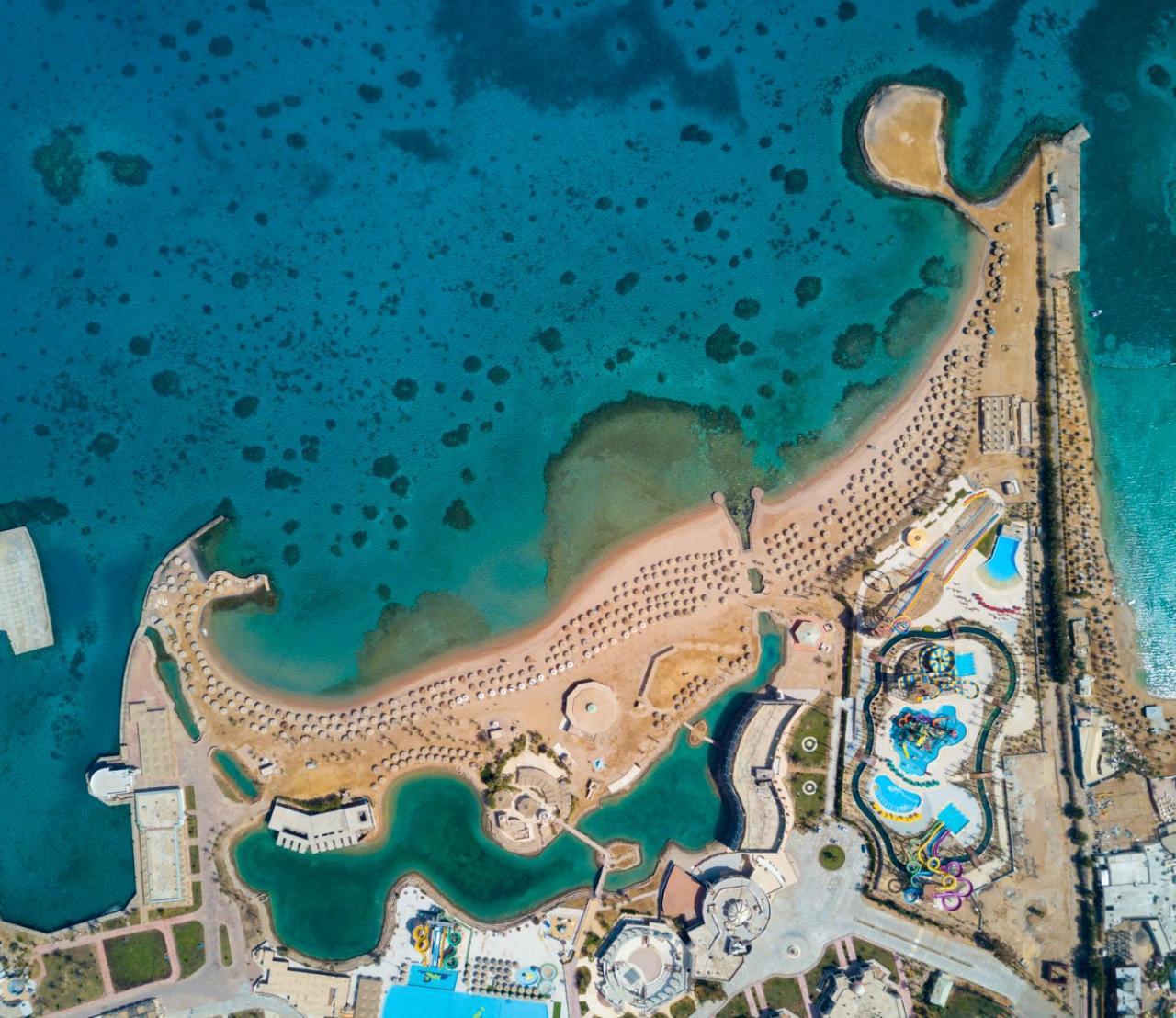 Emerald Aqua Park City Hotel Hurghada Buitenkant foto